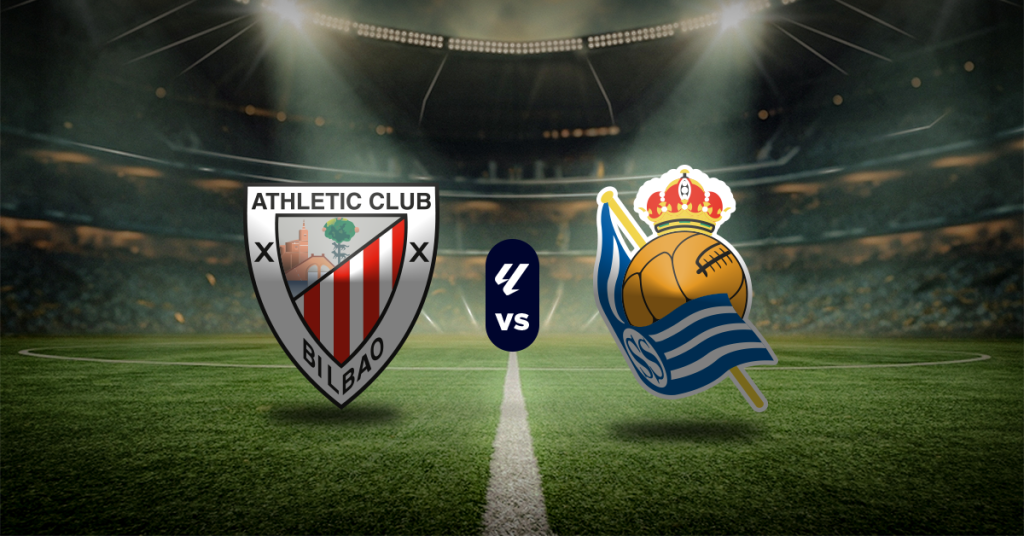 Jornada 14 de LaLiga y uno de los partidos más atractivos será el Athletic Club vs Real Sociedad. Disfruta, apuesta y gana en MasterBets365.