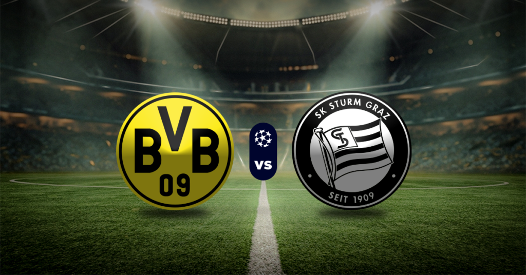 En este Borussia Dormund vs Sturm Graz, el conjunto alemán tiene la ventaja; pero el cuadro austriaco no se rendirá tan fácil