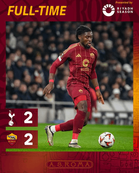 Final del encuentro Spurs 2 - Roma 2 Europa League