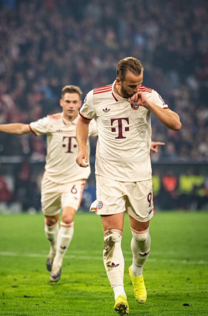 Harry Kane coloca el empate Barcelona 1 vs Bayern 1