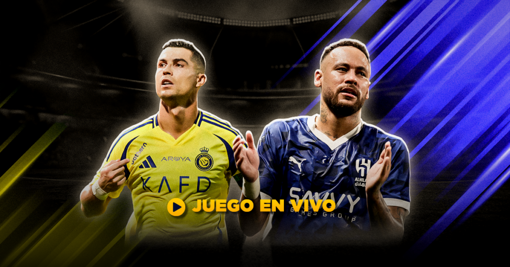 Partido en VIVO Al-Nassr vs Al Hilal - Liga Saudí