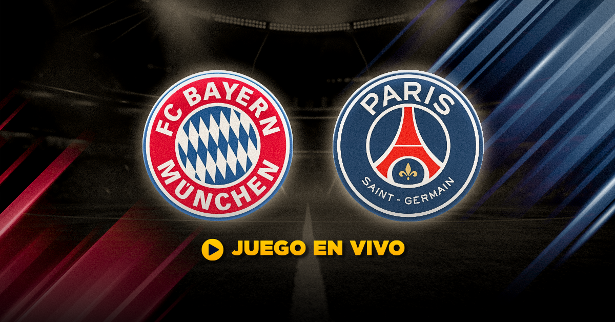 Partido en VIVO Bayern de Múnich vs PSG UEFA Champions League