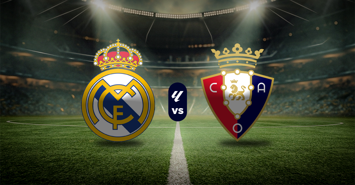 La jornada sabatina de LaLiga comienza con este Real Madrid vs Osasuna. Aquí te damos el mejor pronóstico de este choque