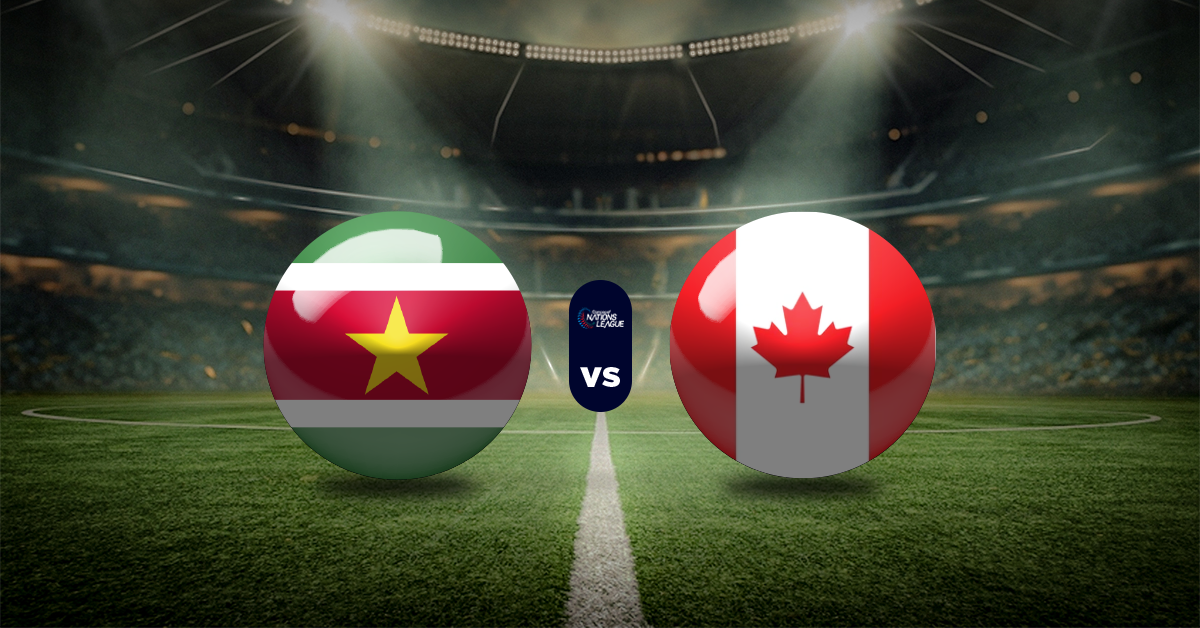 Surinam vs Canadá, Previa y Momios, Concacaf Nations League