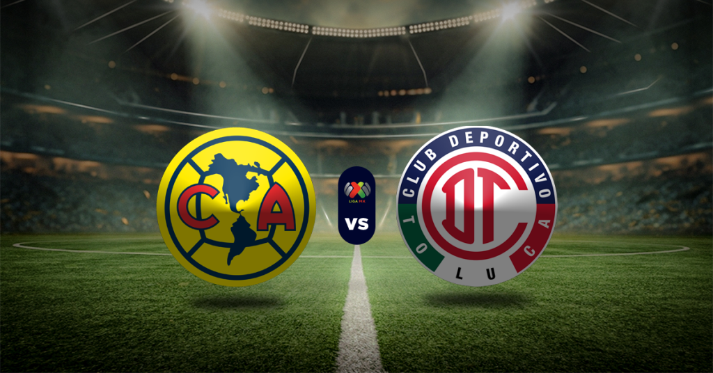 Partidos de hoy liga mx 2024: América vs Toluca pronóstico ida