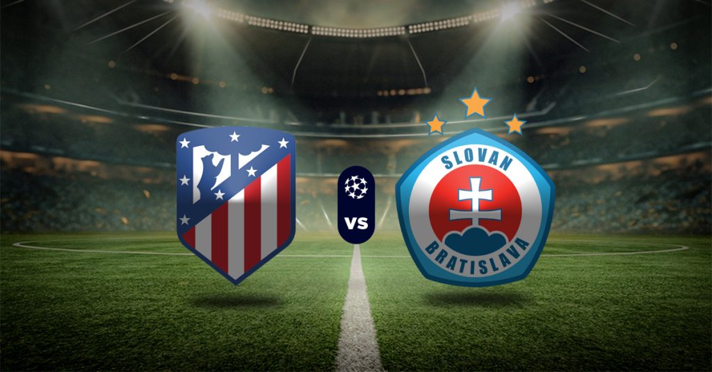 La Champions League, en esta sexta jornada, se iluminará con un duelo que promete muchos goles: Atlético de Madrid vs Slovan Bratislava.