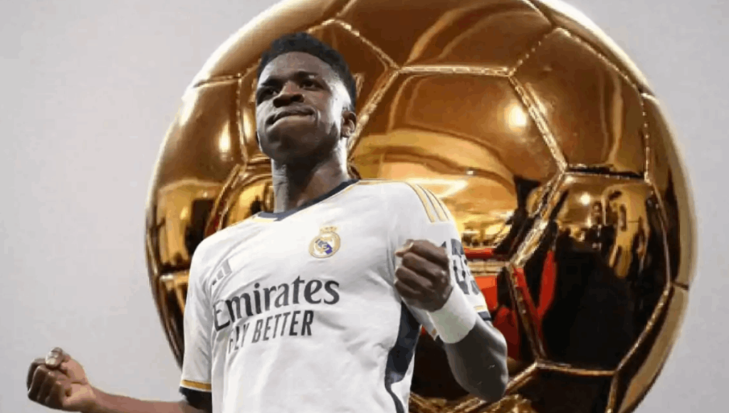 Vinicius Jr. obtiene su Balón de Oro 2024: UEFA corrige su error MasterBets365