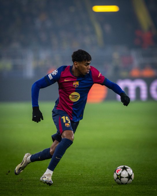 Yamal siendo el que más ocasiones de peligro a generado en el Barcelona. 