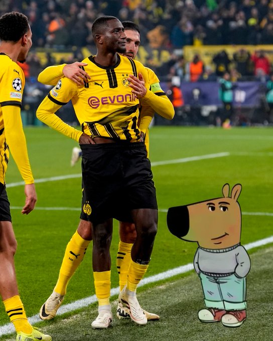 Guirassy desde la pena máxima empata el partido