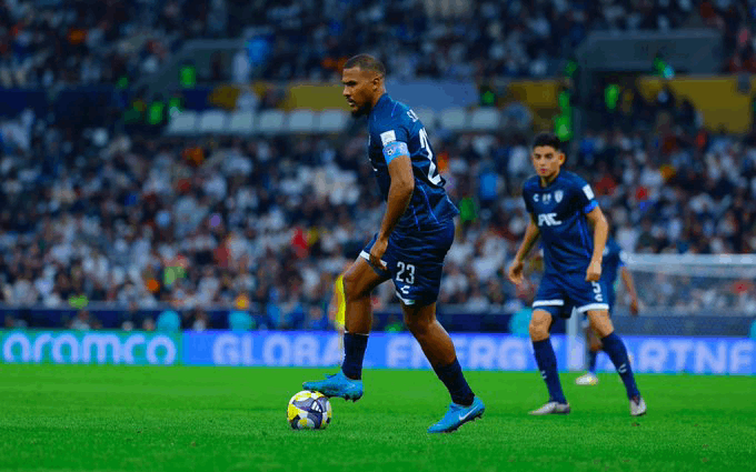Salomón Rondón frente al Real Madrid en la Final de la Copa Intercontinental 2024