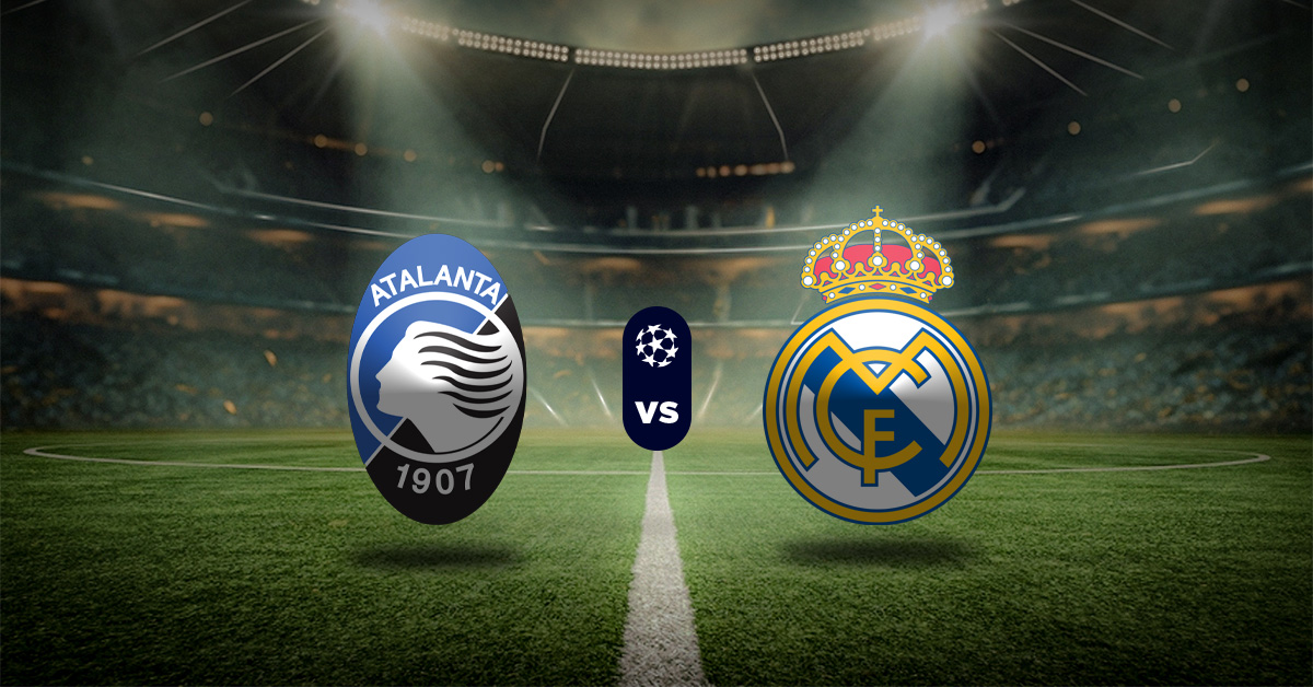 Atalanta vs Real Madrid - Resultados Champions League hoy goles pronóstico MasterBets365