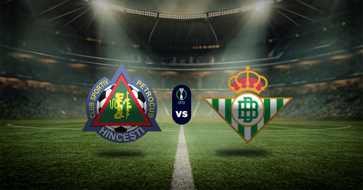 Petrocub vs Betis: Pronóstico Conference League - Apuesta recomendada