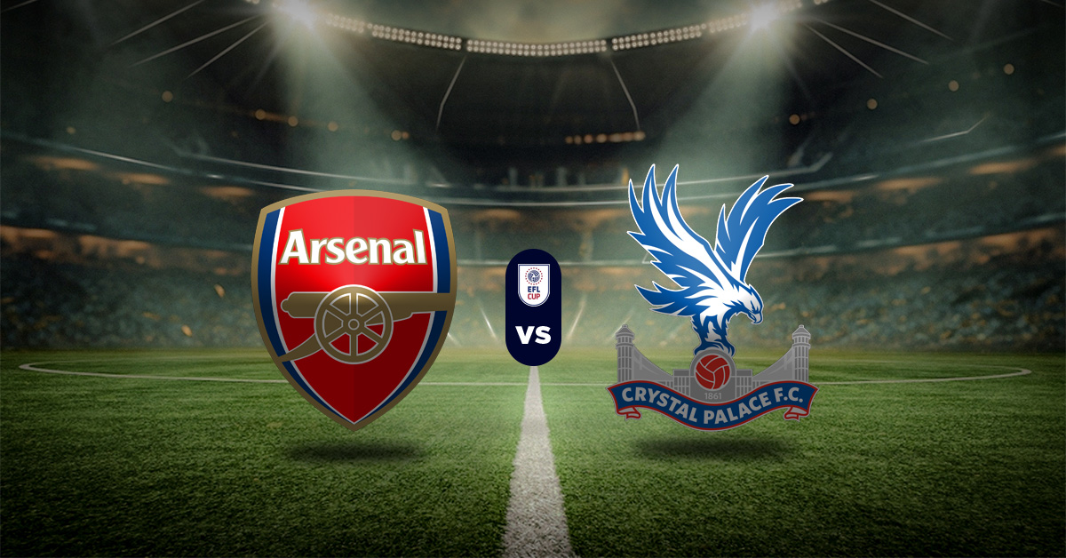 Pronóstico Arsenal vs Crystal Palace cuartos de final EFL Cup MasterBets365