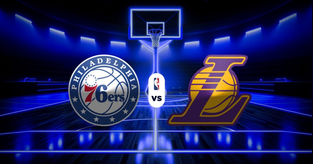 Uno de los primeros choques de esta jornada de la NBA será el de 76ers vs Lakers; que siguen en su lucha por meterse en los playffs.
