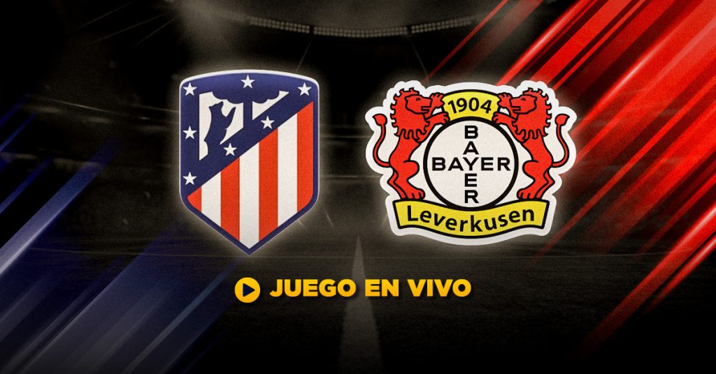 Atlético de Madrid vs Bayer Leverkusen Partido EN VIVO - Champions League 2024-2025