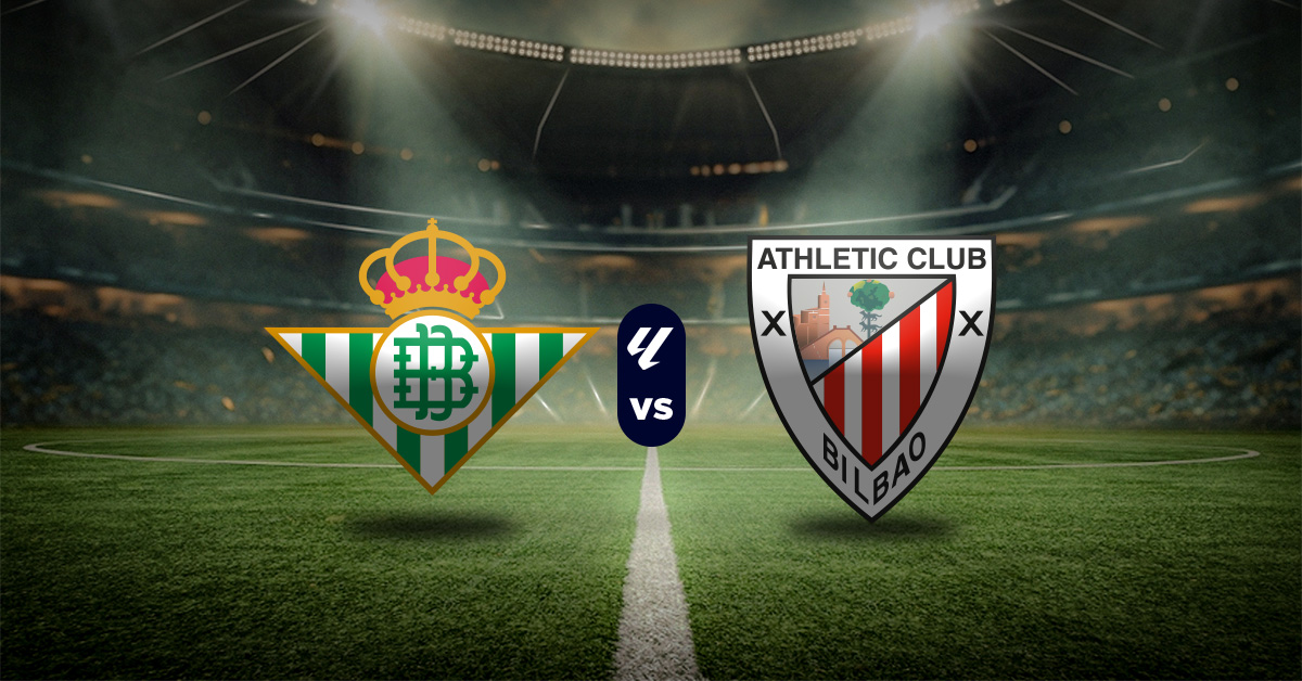 La jornada del domingo en esta fecha 22 de LaLiga cerrará por todo lo alto, pues se miden Betis vs Athletic Club, en el Benito Villamarín.