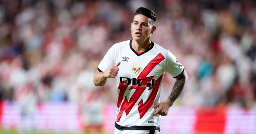 James Rodríguez se va del Rayo Vallecano - Sexta rescisión 2020 MasterBets365