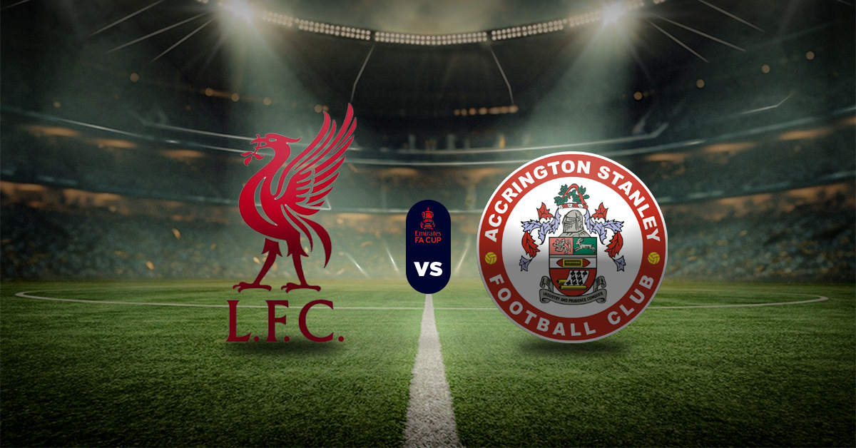 Este choque de Liverpool vs Accrington, en la FA Cup, será un gran duelo entre un equipo que aspira al título y otro que quiere sorprender.