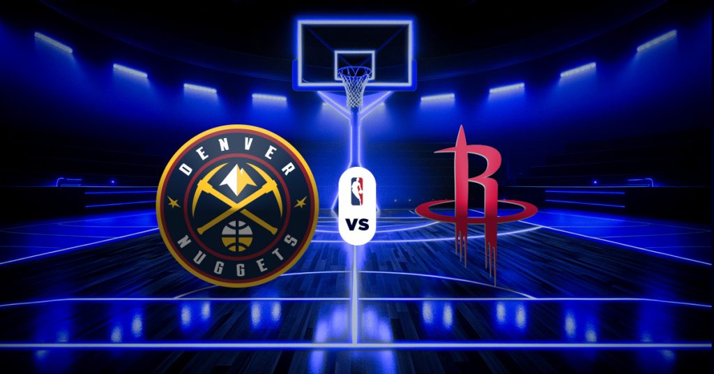 La lucha por los primeros puestos en la Conferencia Oeste NBA está que arde, algo que se verá en este choque Nuggets vs Rockets.