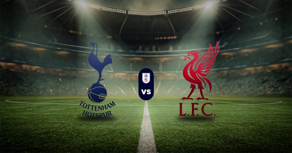 El duelo de ida de las semifinales de la Carabao Cup, que se disputará entre Tottenham vs Liverpool, que se jugará este 8 de enero.