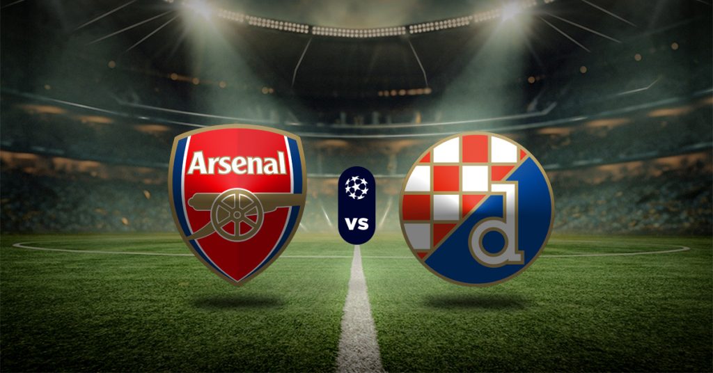 Arsenal vs Dinamo Zagreb: Pronóstico Champions League - Apuesta recomendada