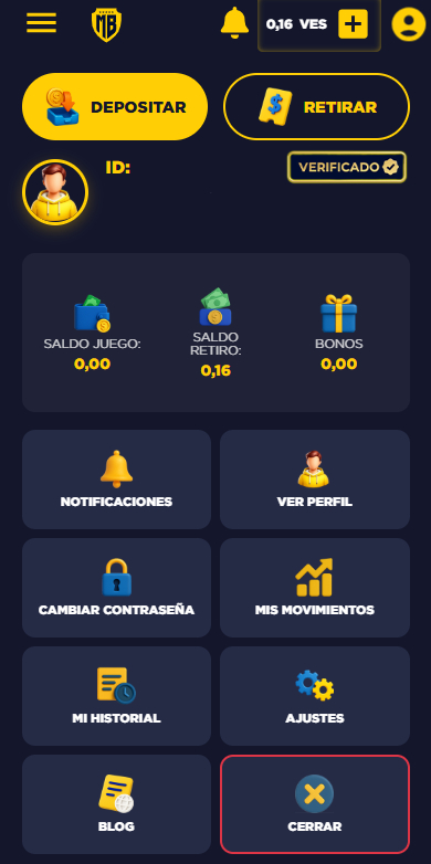 cuenta verificada de MasterBets365 para usuarios de casino
