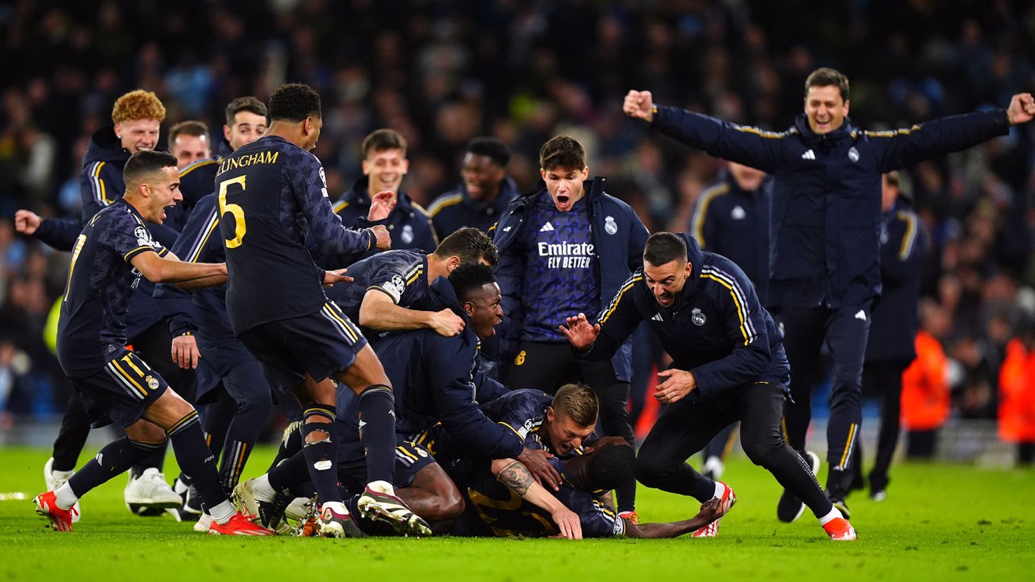 Real Madrid vs Manchester City historial: Champions League 2025 MasterBets365.com