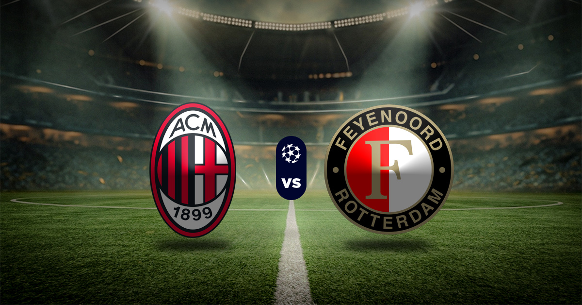 Tras un gran duelo de ida, en Masterbets365 te damos el pronóstico de este AC Milan vs Feyenoord de playoffs a octavos de Champions League.