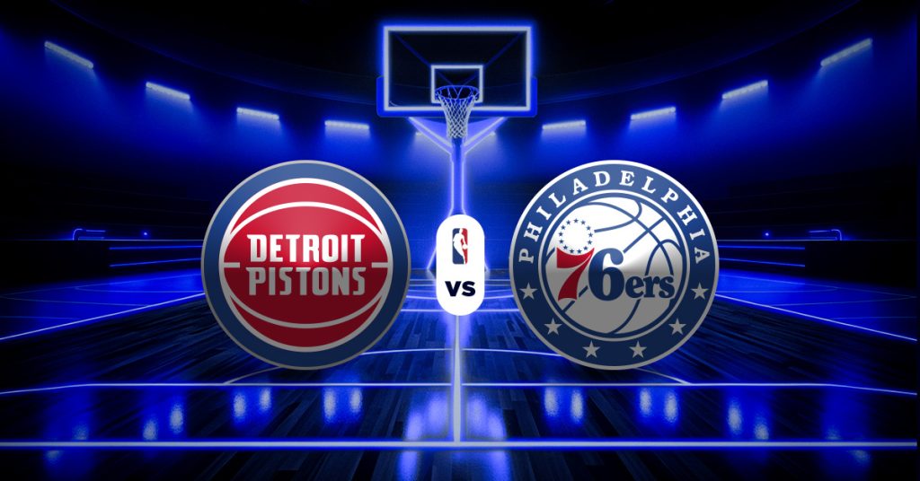 Este choque de Pistons vs 76ers será el tercero entre ellos esta campaña de NBA; con un triunfo por lado, ahora uno desequilibrará la balanza.