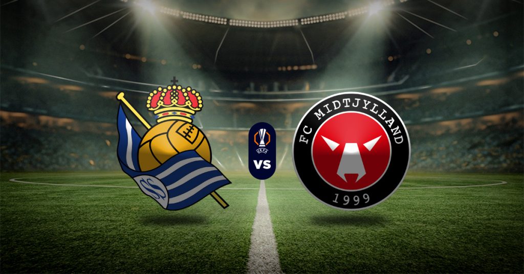 Si bien la ventaja la tiene la tiene el equipo español tras la ida, este choque Real Sociedad vs Midtjylland será clave en la Europa League.