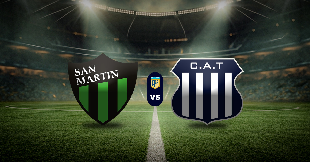 En un duelo de necesitados en la Liga Profesional, este choque de San Martín vs Talleres será uno de los más importantes de la jornada.