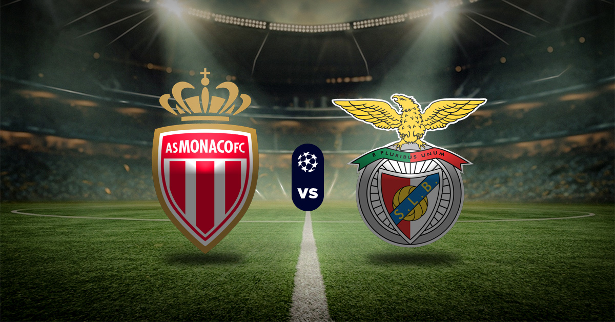 Mónaco vs Benfica: Pronóstico Champions League - Apuesta recomendada