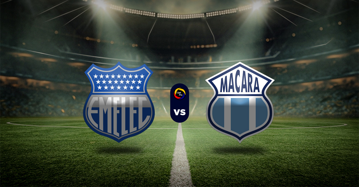 Emelec vs Macará pronóstico LigaPro Ecuador - Apuesta MasterBets365.com