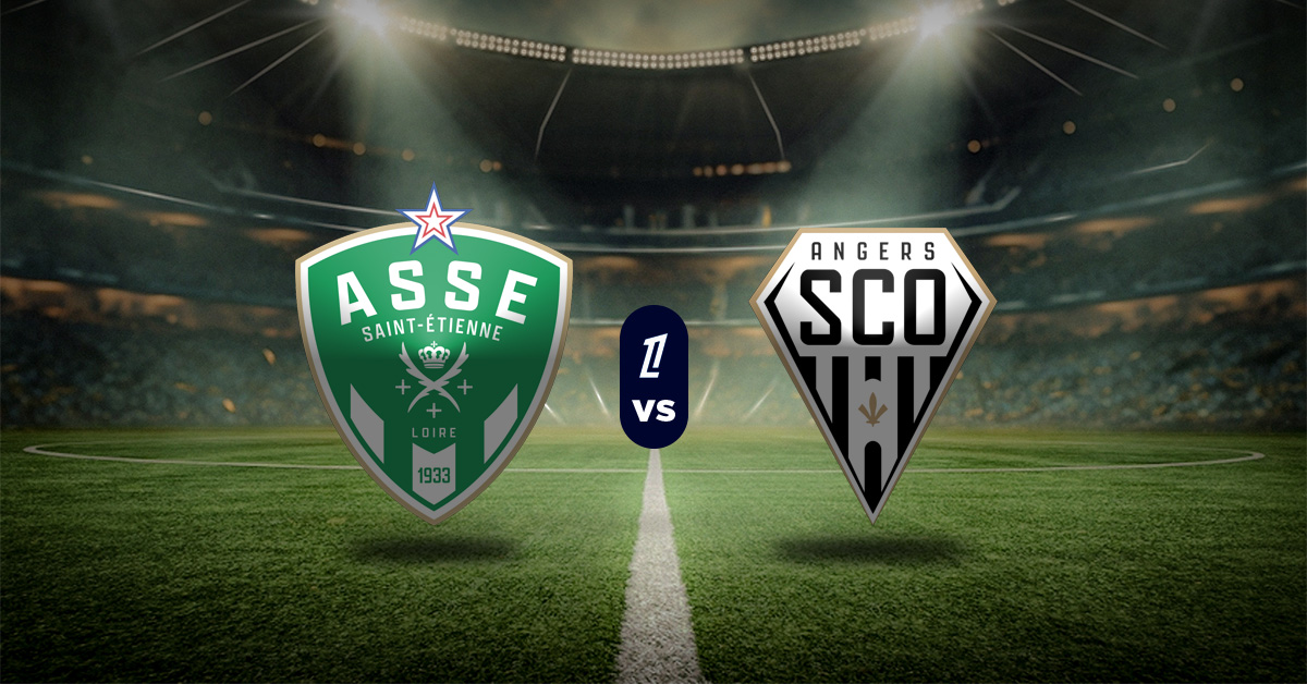 Pronóstico Saint-Étienne vs Angers Ligue 1 - Apuesta liga francesa MasterBets365.com