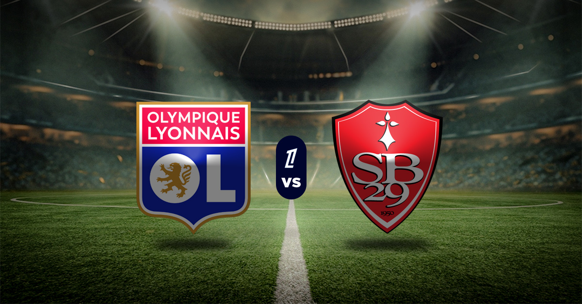 Lyon vs Brest pronóstico Ligue 1 - Apuesta resultados ligue 1 MasterBets365.com