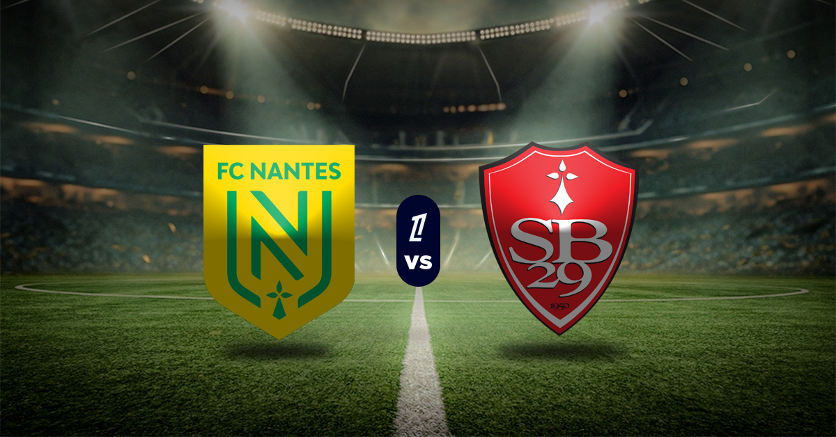 Pronóstico liga francesa Nantes vs Brest Ligue 1 Francia MasterBets365.com