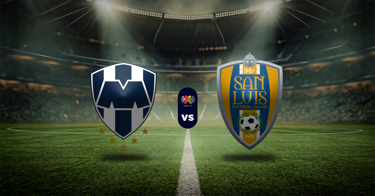 Monterrey vs San Luis pronósticoLiga MX - Apuesta recomendada MasterBets365.com