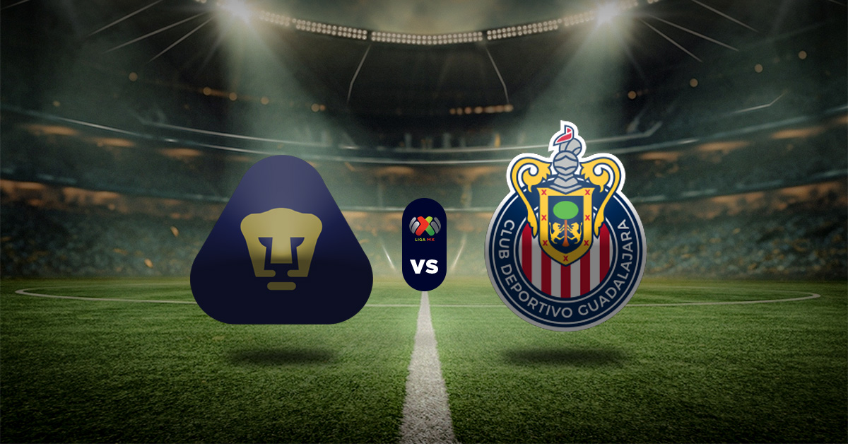 Pumas vs Chivas pronóstico LigaMX: apuesta y resultados HOY Masterbets365.com