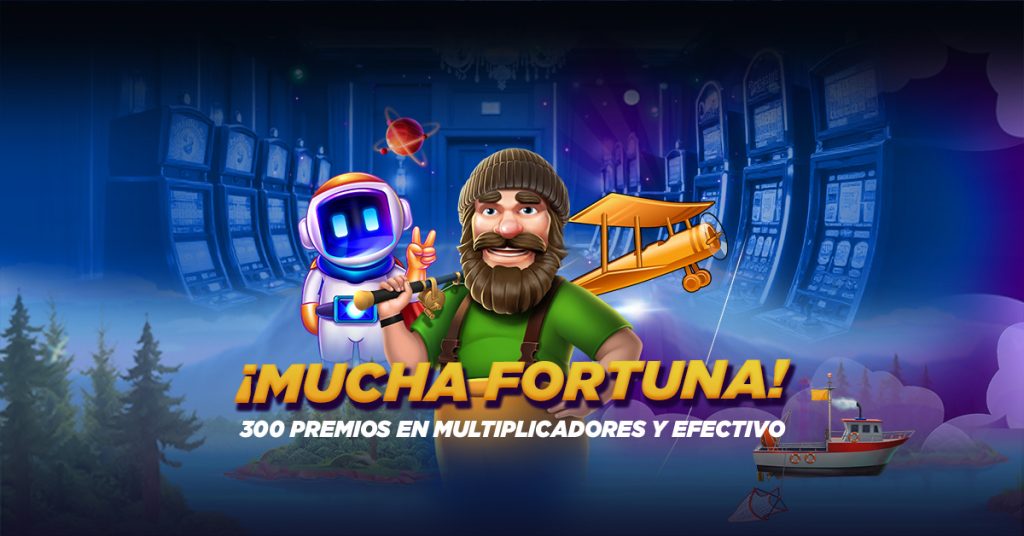 ¡Fortuna en Vivo! Gana 300 premios multiplicadores y efectivo - Casino online