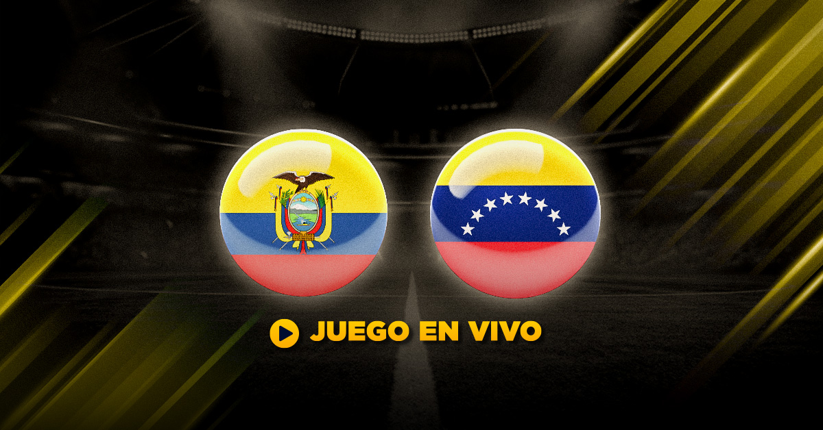 En MasterBets365 te damos el minuto a minuto de este partido en VIVO de Ecuador vs Venezuela de las Eliminatorias Sudamericanas.