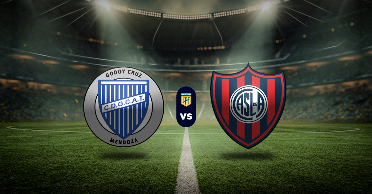 El último choque en la jornada de este viernes en la Liga Profesional será el de Godoy Cruz vs San Lorenzo, este 14 de marzo.