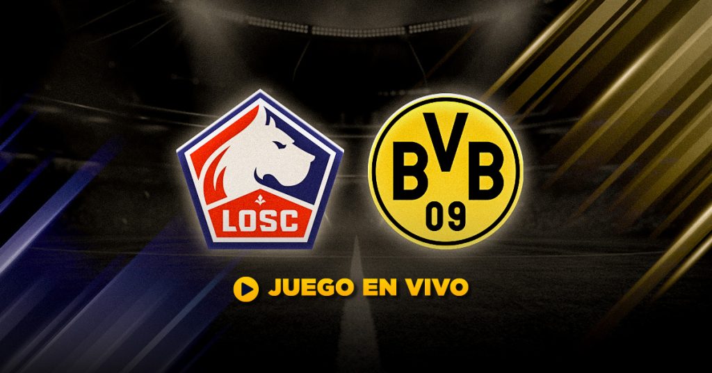 Dentro de MasterBets365 podrás disfrutar del Lille Borussia Dortmund partido en VIVO, en la vuelta de octavos de final de Champions League.