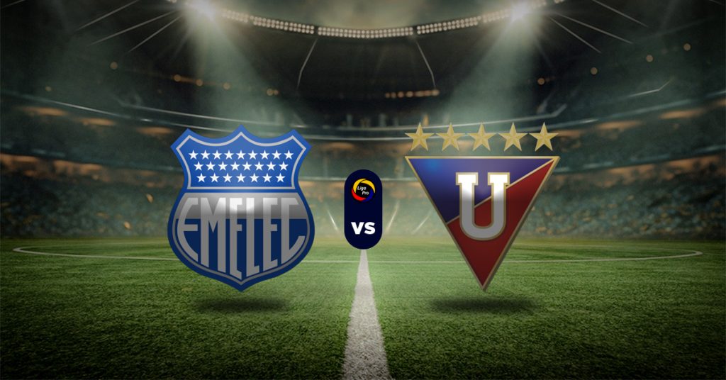 Pronóstico Emelec vs LDU Quito LigaPro Ecuador - Apuesta MasterBets365.com