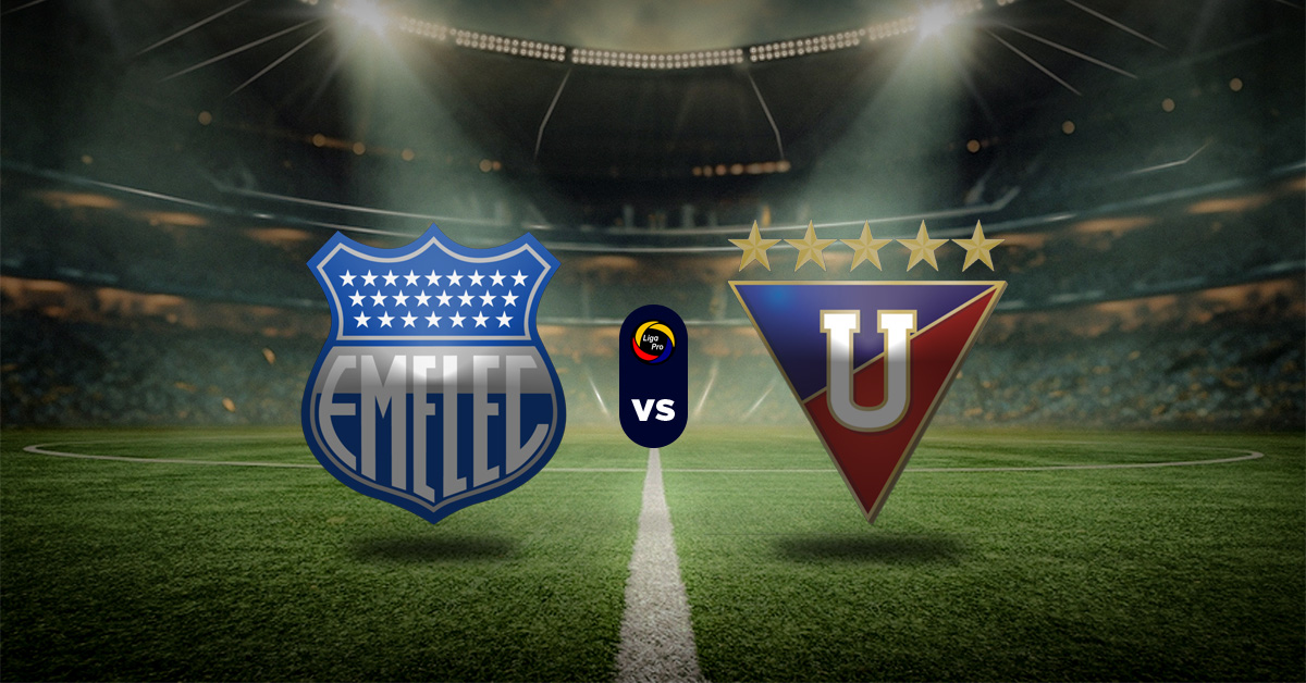 Pronóstico Emelec vs LDU Quito LigaPro Ecuador - Apuesta MasterBets365.com