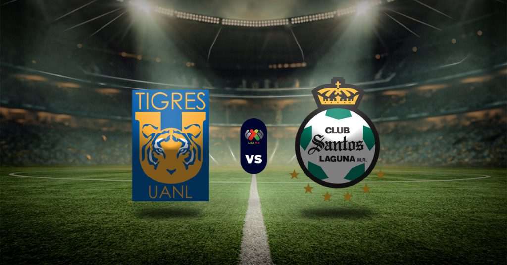 Pronóstico Tigres vs Santos Laguna Liga MX resultados Masterbets365.com