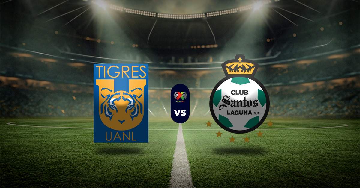 Pronóstico Tigres vs Santos Laguna Liga MX resultados Masterbets365.com