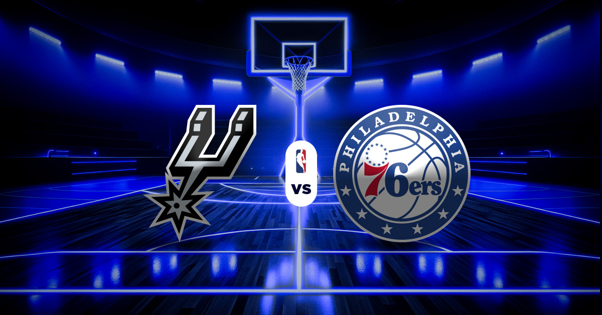 Pronóstico NBA hoy: Spurs vs 76ers - Apuesta recomendada