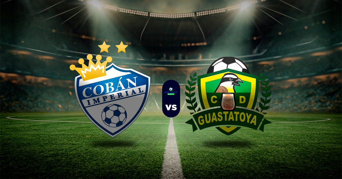 Los partidos están que arden dentro de la Liga Nacional de Guatemala y el Cobán Imperial vs Deportivo Guastatoya será un partidazo.