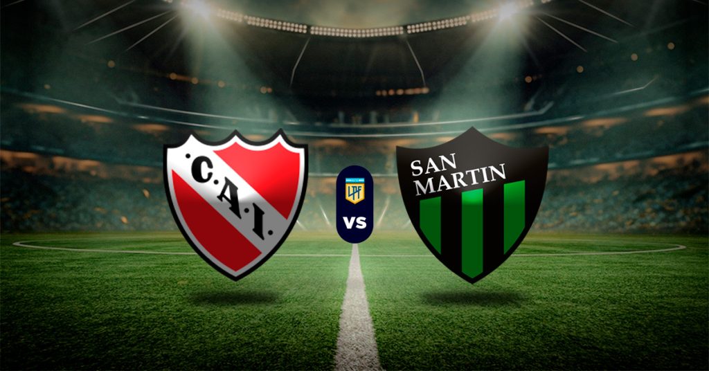 Uno de los duelos más interesantes de esta fecha 13 de la Liga Profesional Argentina será el de Independiente vs San Martín.