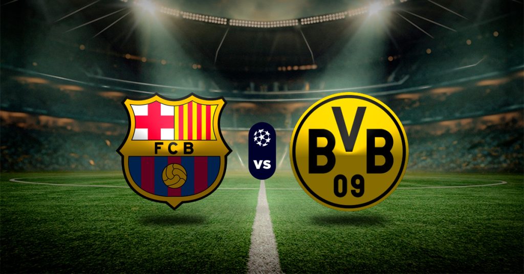 Pronóstico Barcelona vs Borussia Dortmund – Champions League MasterBets365.com